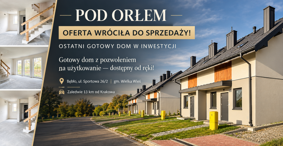 Gotowy dom z pozwoleniem na użytkowanie – dostępny od ręki!