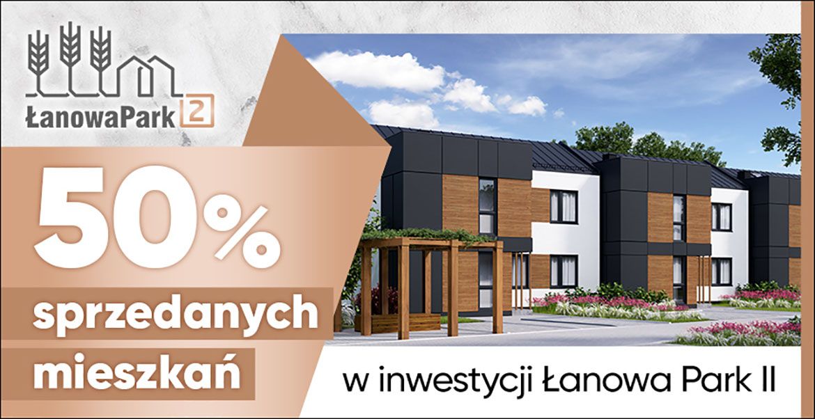 50% sprzedanych mieszkań