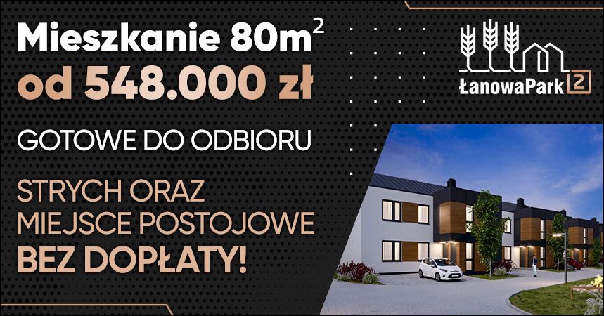 Gotowe do odbioru - już od 548.000 zł