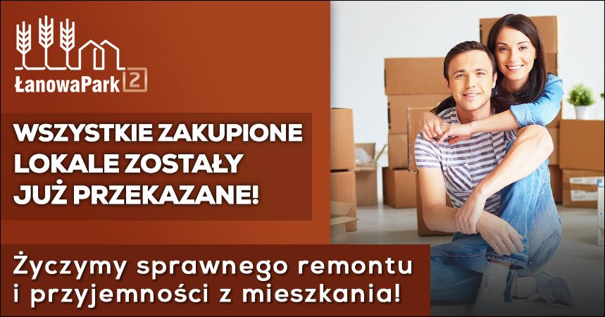 Wszystkie zakupione lokale zostały już przekazane