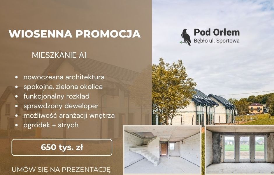 Zaglądamy do wnętrza mieszkania A1 inwestycji w Bęble