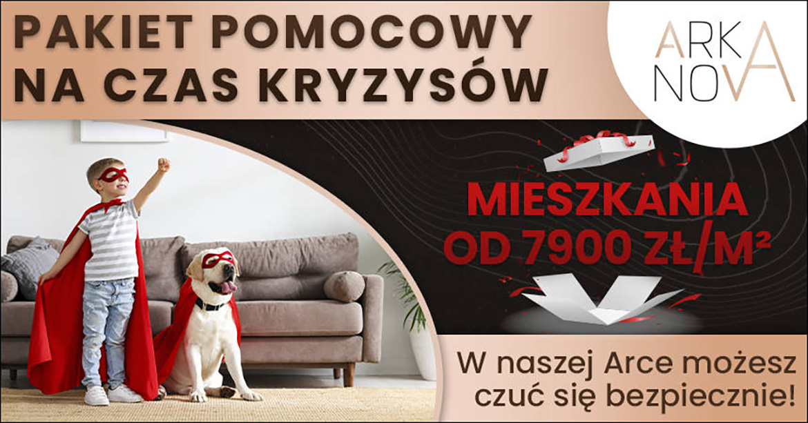 Baner pakietu pomocowego Arka Nova